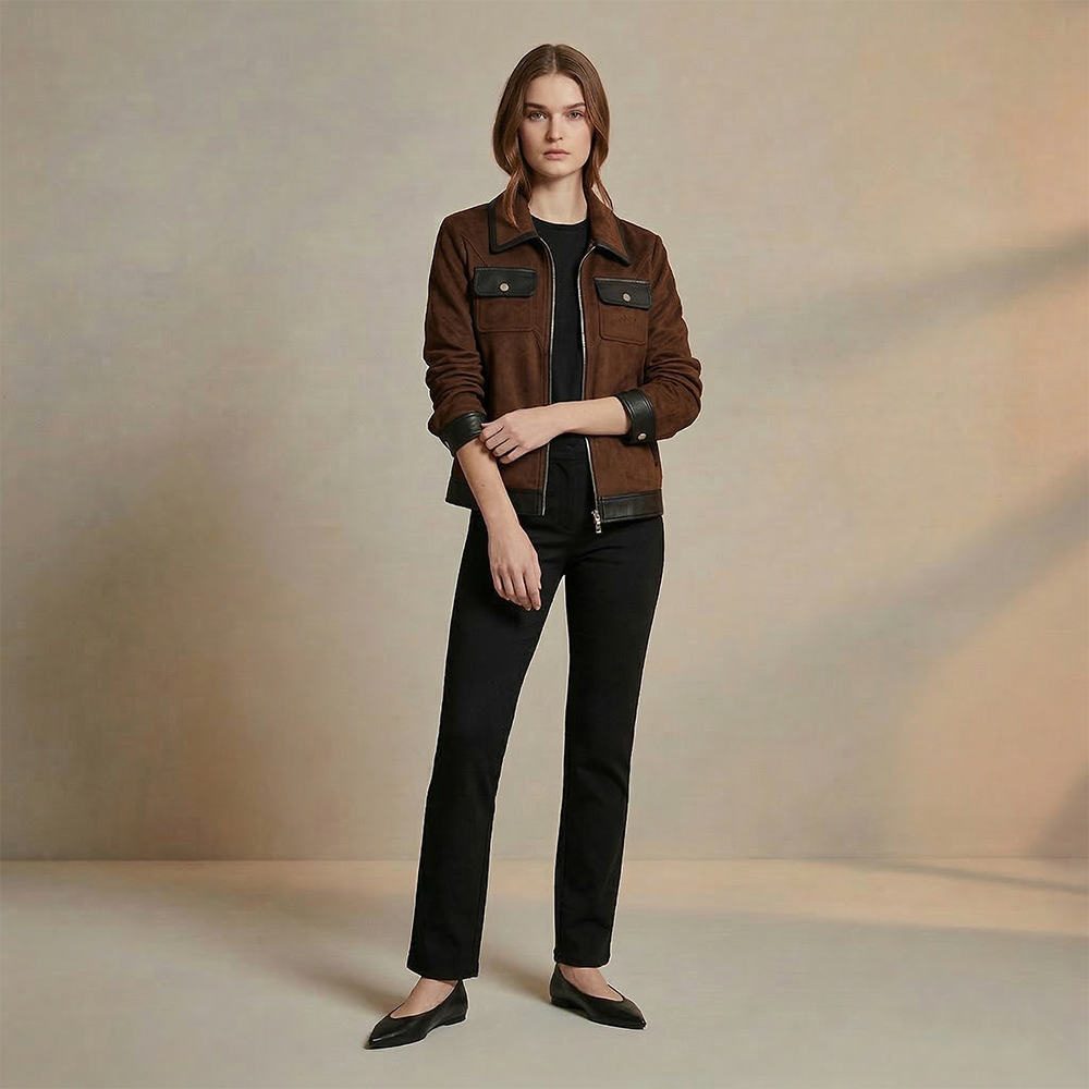 Selma Dark Brown Jacket