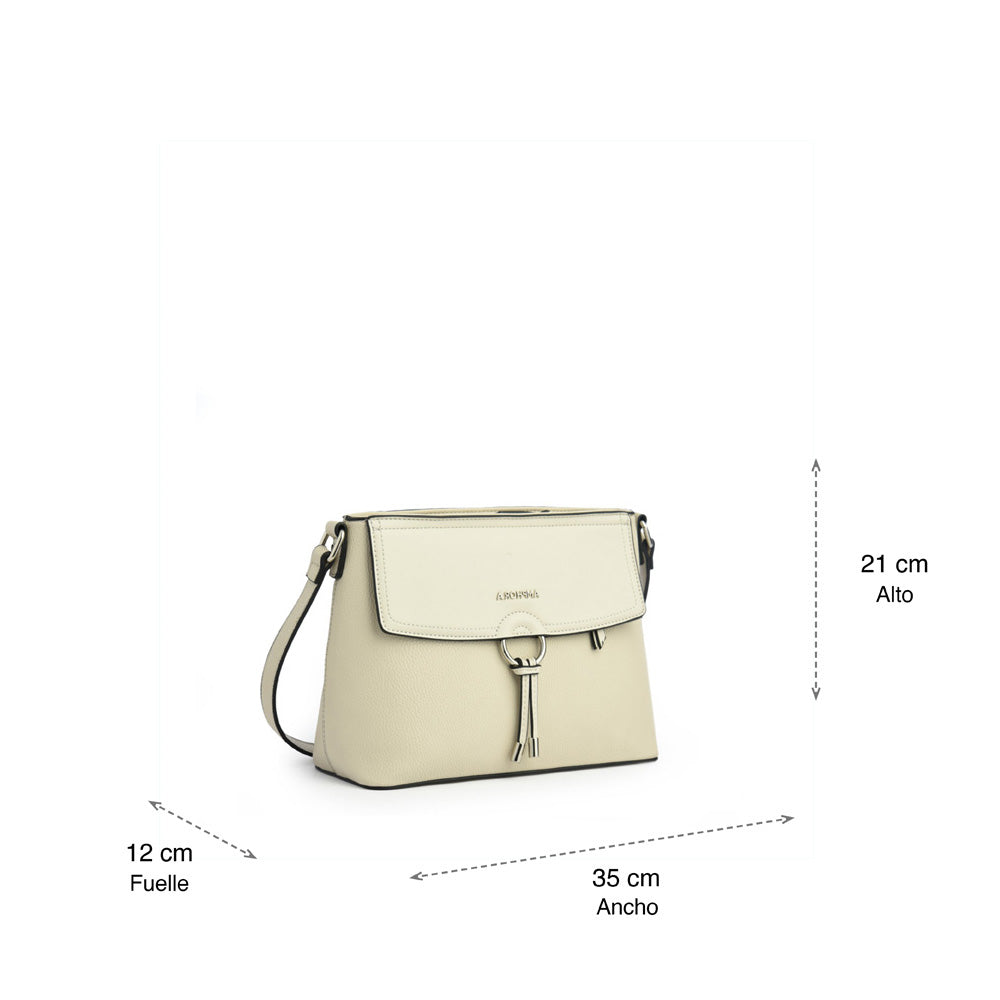 Medium antalya off-white shoulder bag