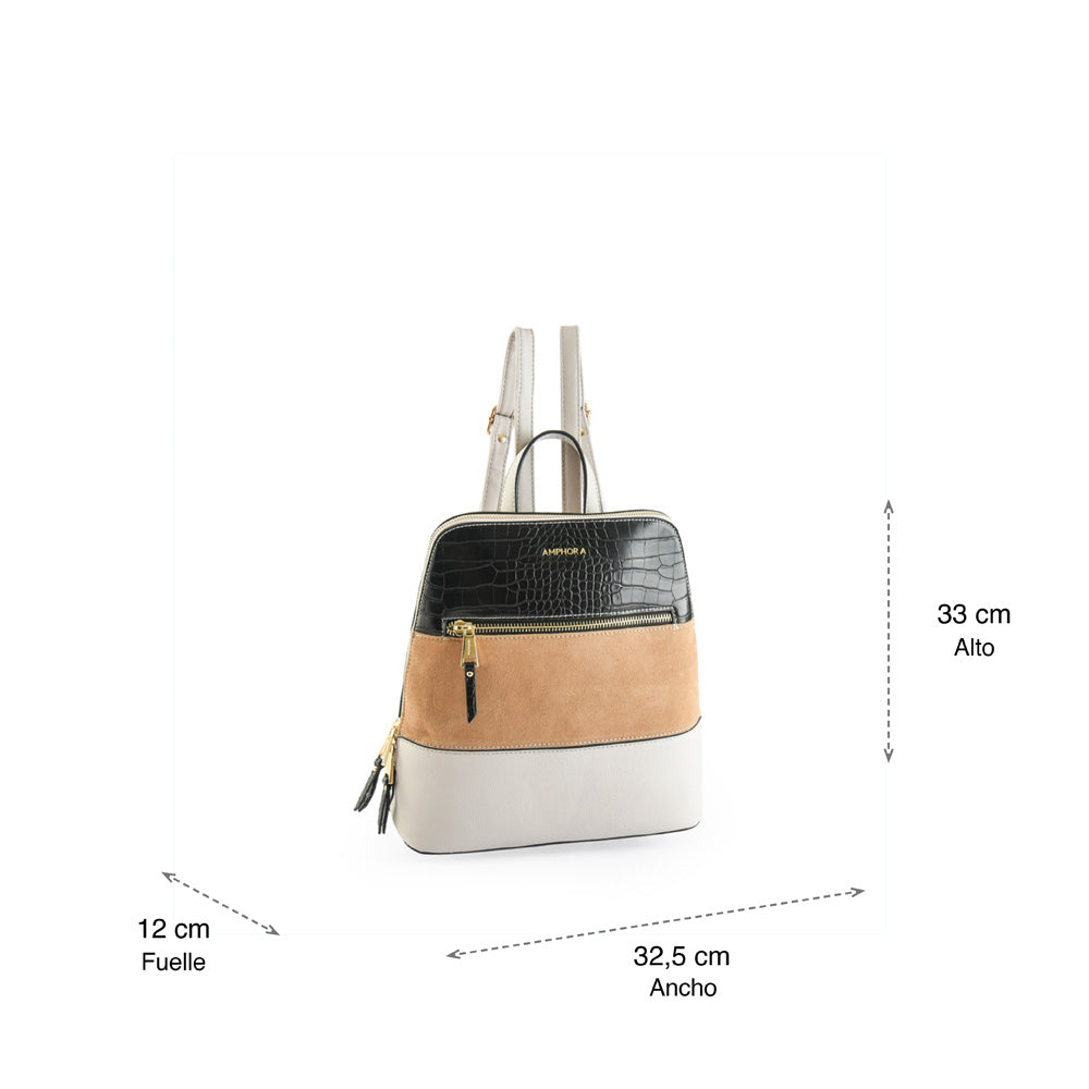 Medium gray bursa backpack