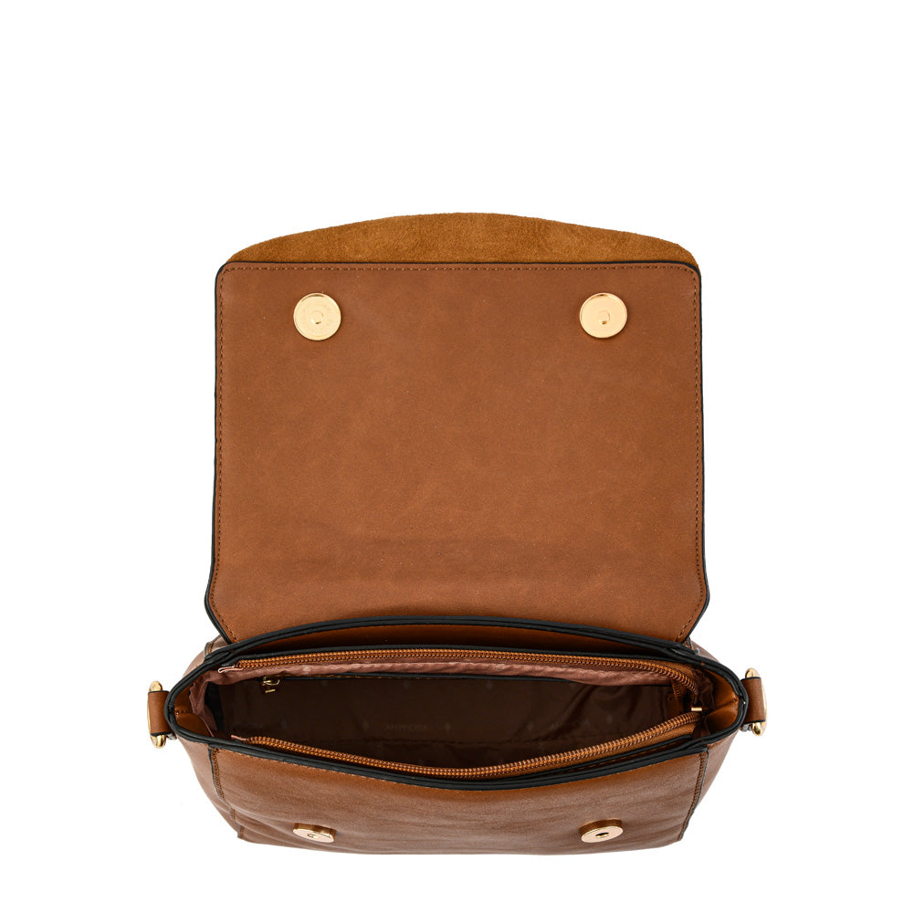 Medium Brown Familie Shoulder Bag
