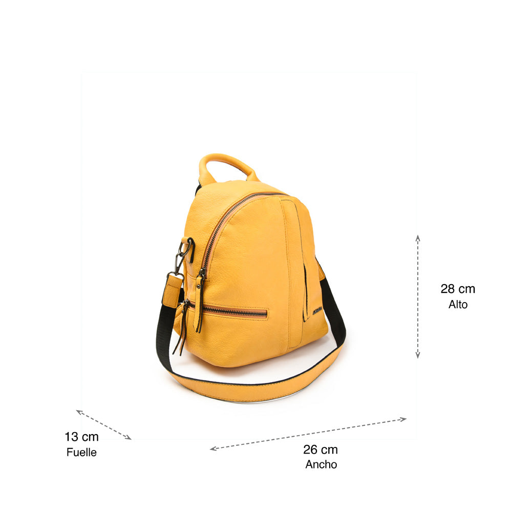 Small yellow balezi backpack