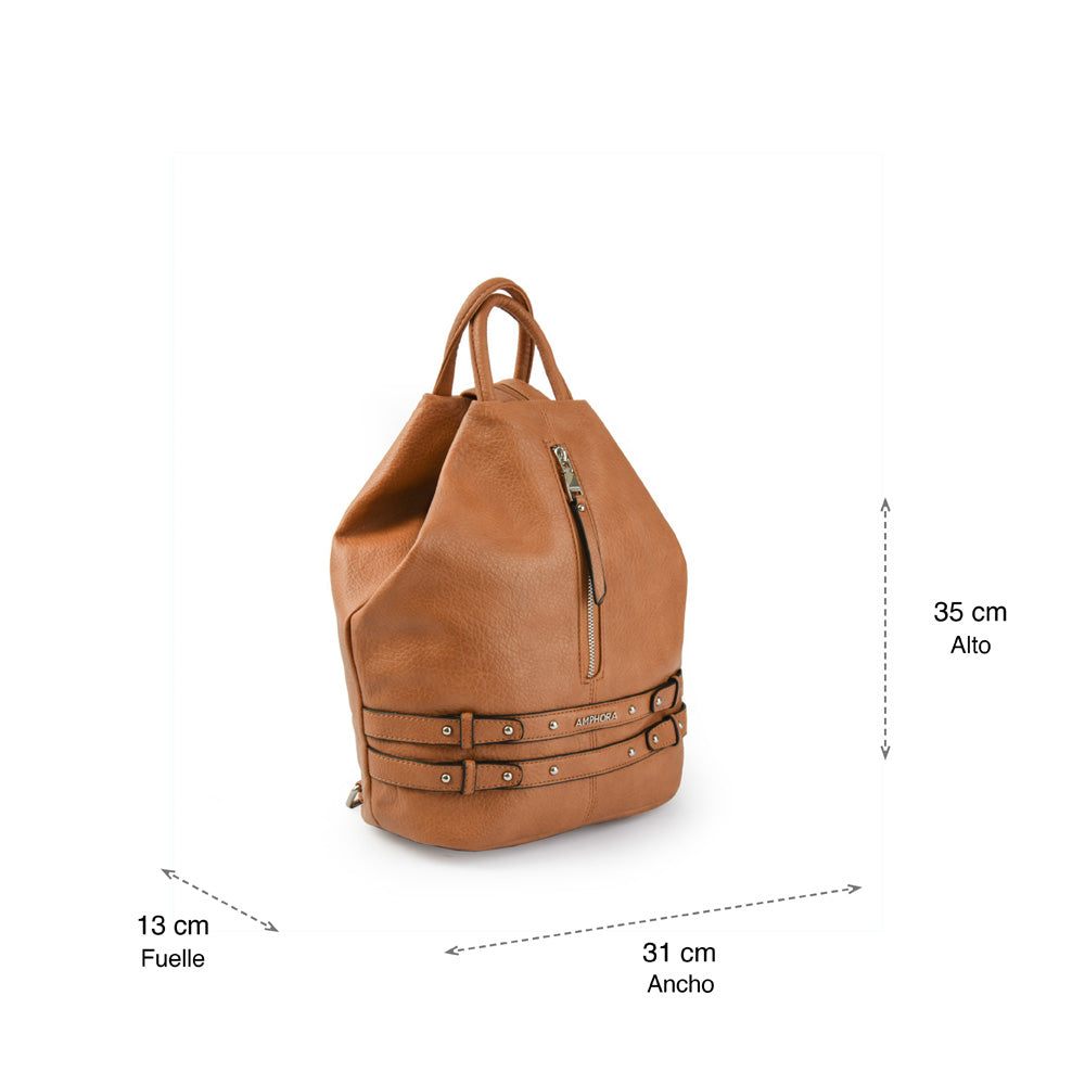 Medium Bondi Camel Backpack