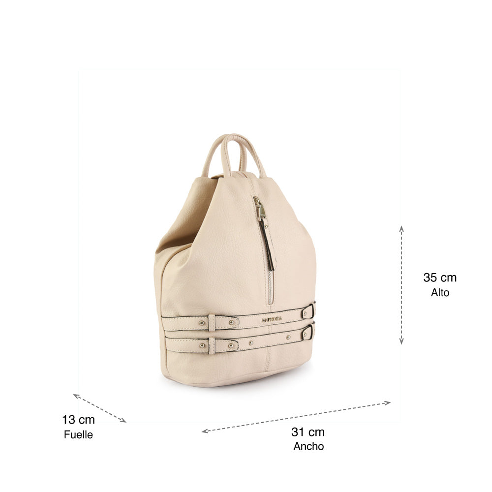 Bondi Medium Backpack Raw White