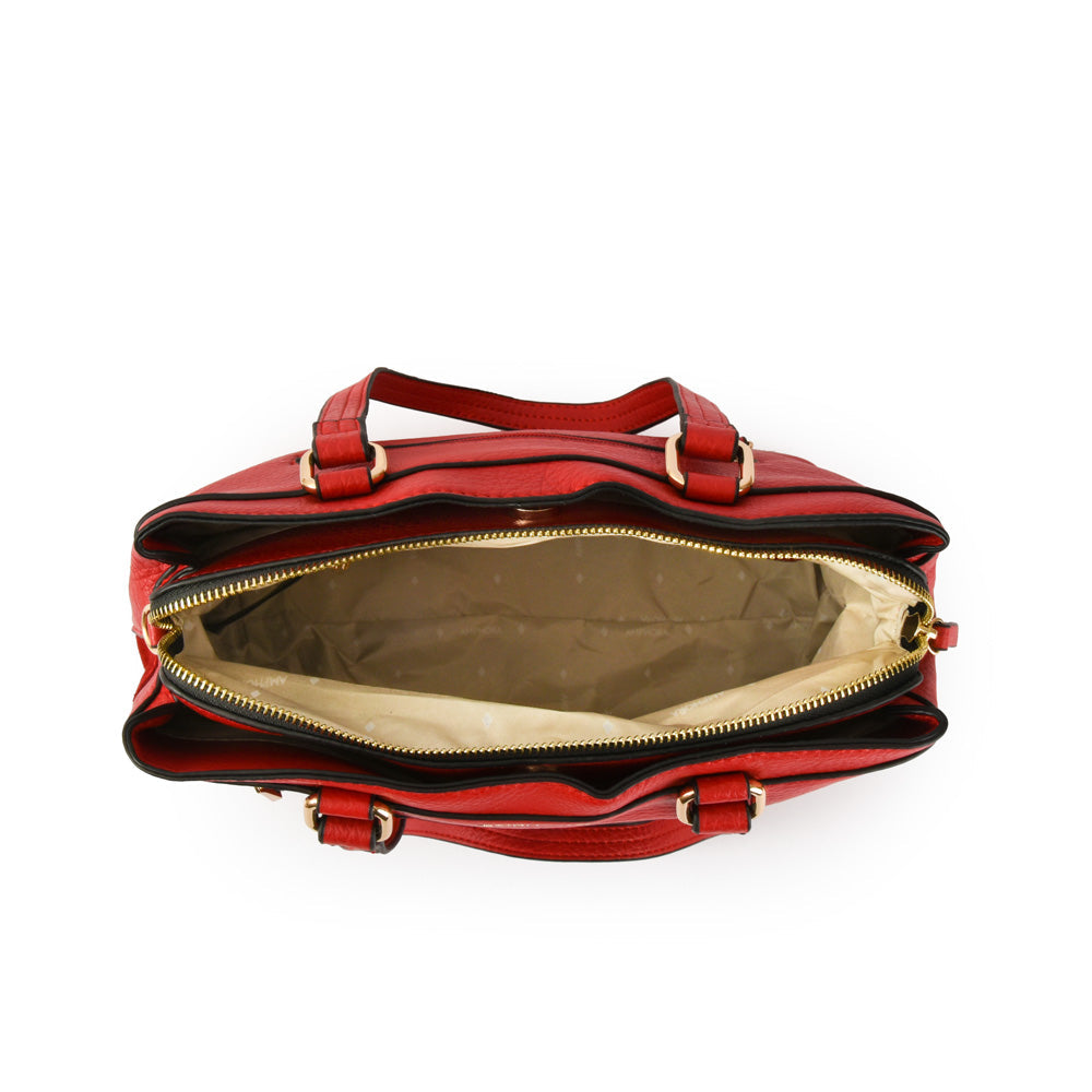Wallet Two Handles Three divisions Medium Elina Red
