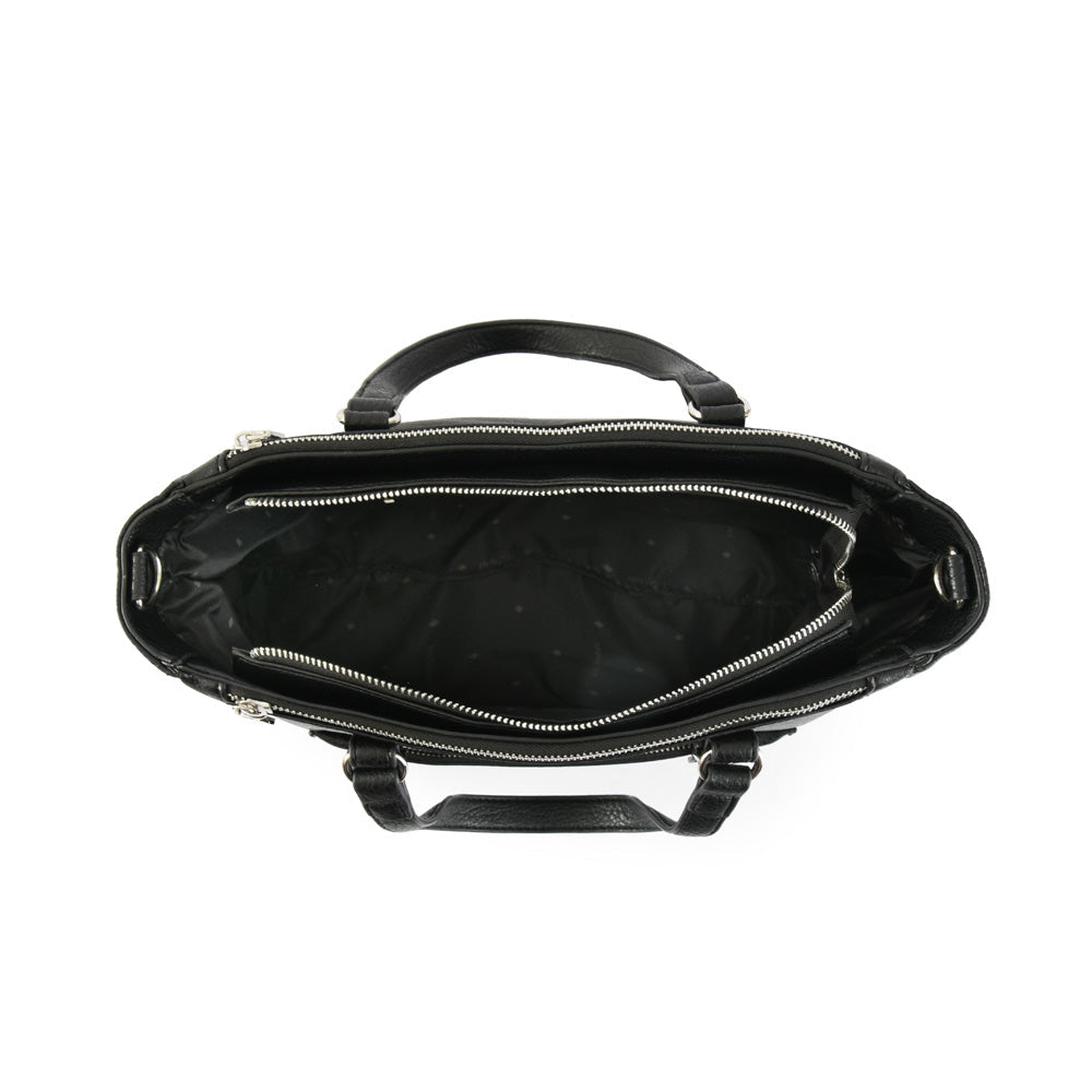 Wallet Two Handles Three medium divisions alia black
