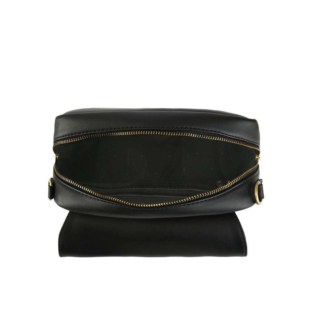 Small Laurent Black Backpack