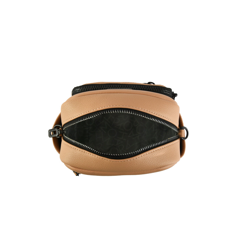 Small beige lambert crossbody wallet