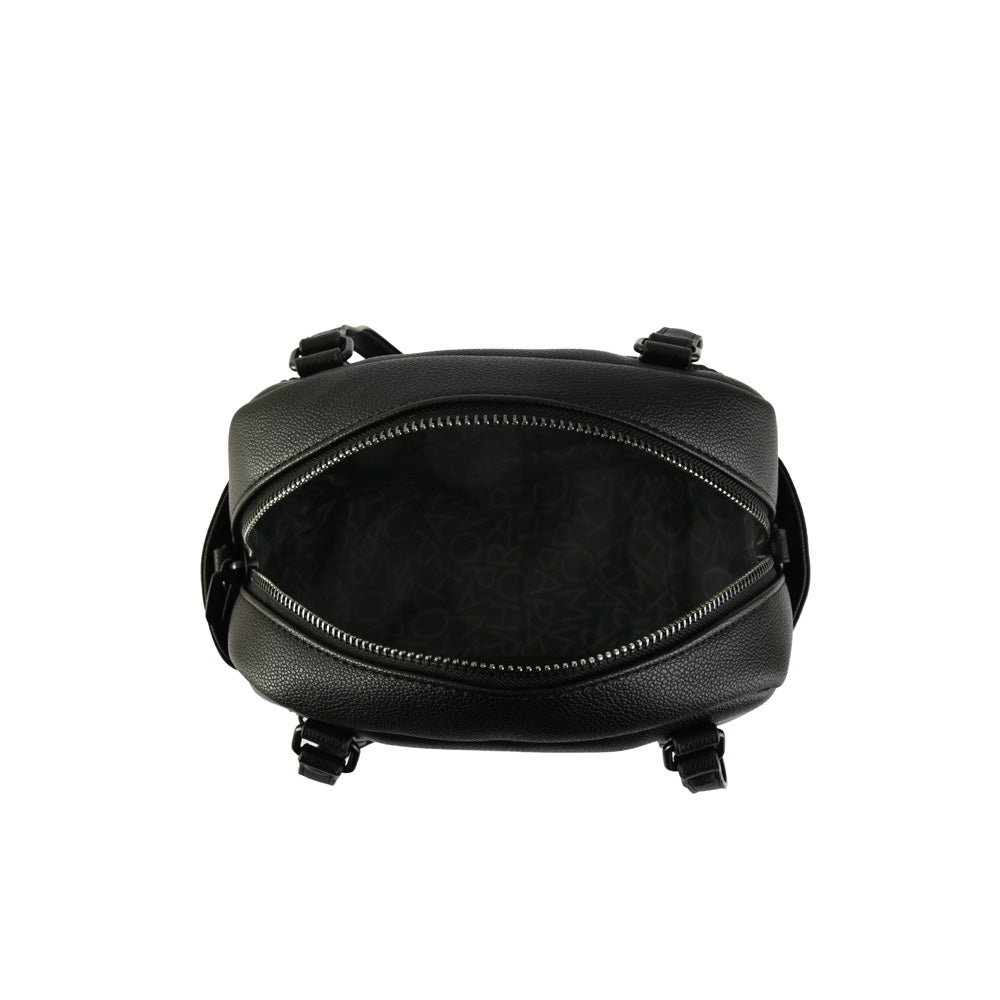 Small black lambert two handle wallet