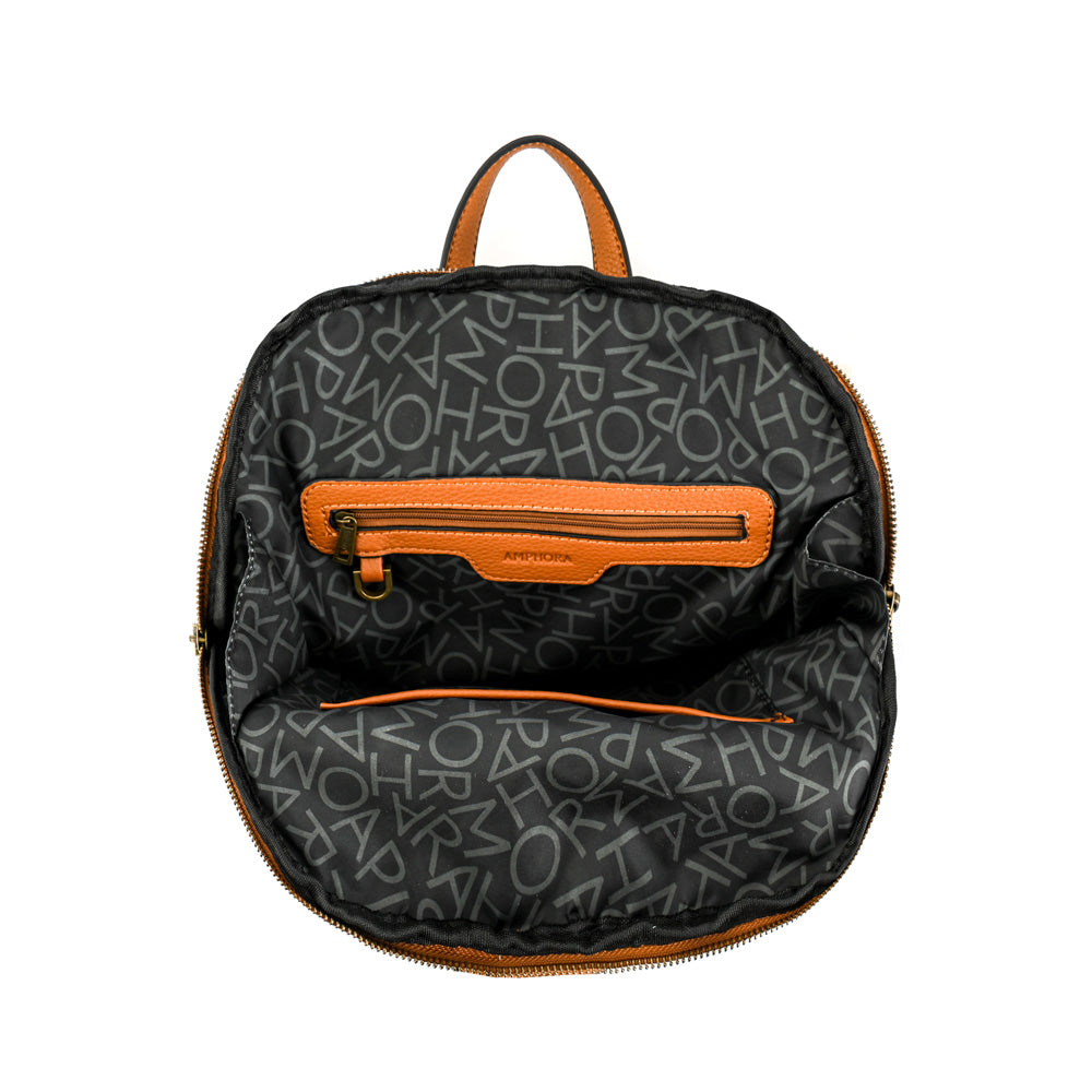 Robin Camel Medium Backpack