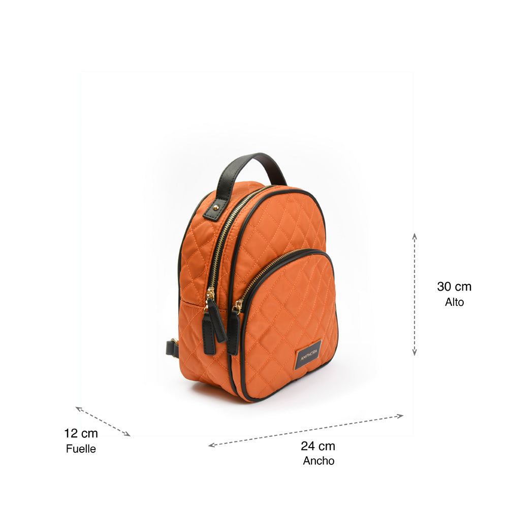 Medium orange boogie backpack