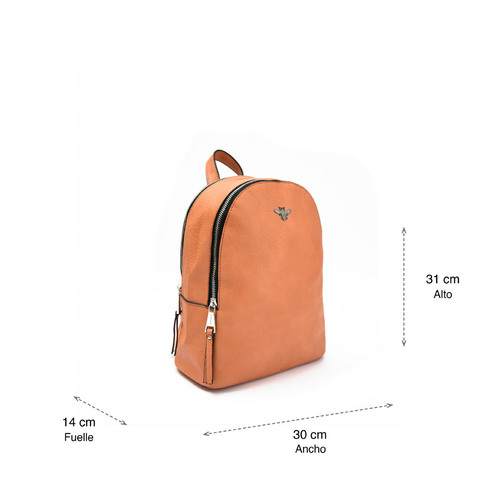 Medium damask abeille backpack