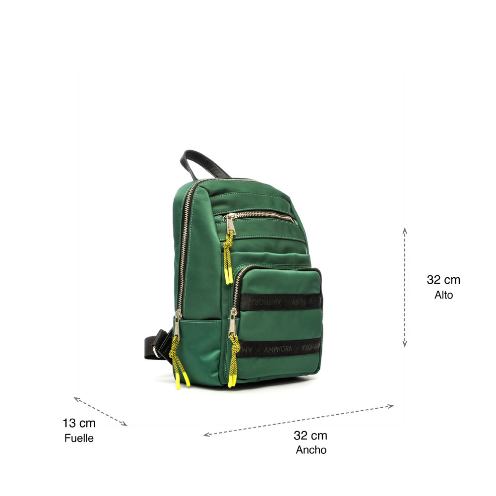 Medium olive green backpack