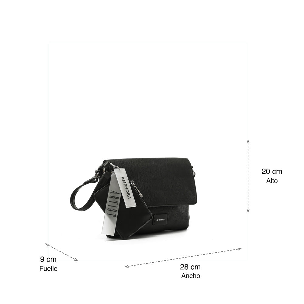 Small black crossbody bag