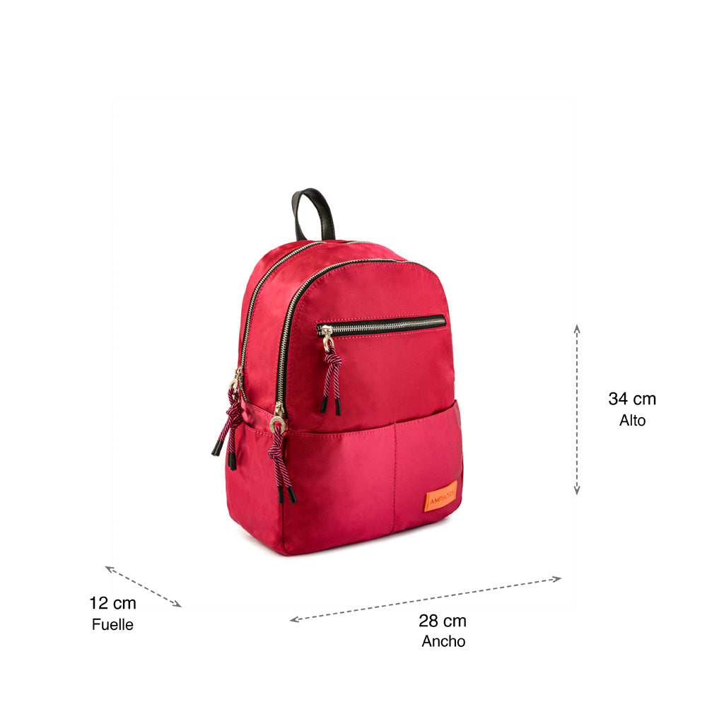 Adelina medium fuchsia backpack