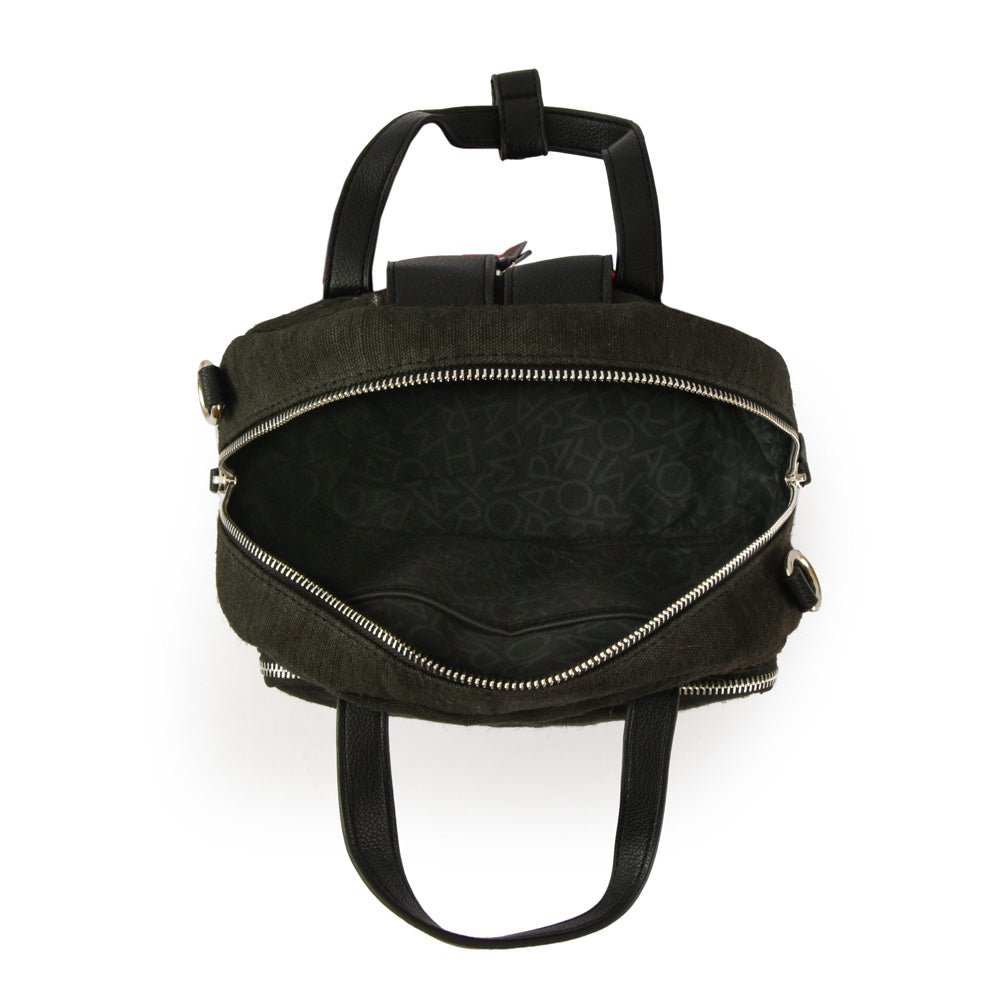 Mika medium black backpack