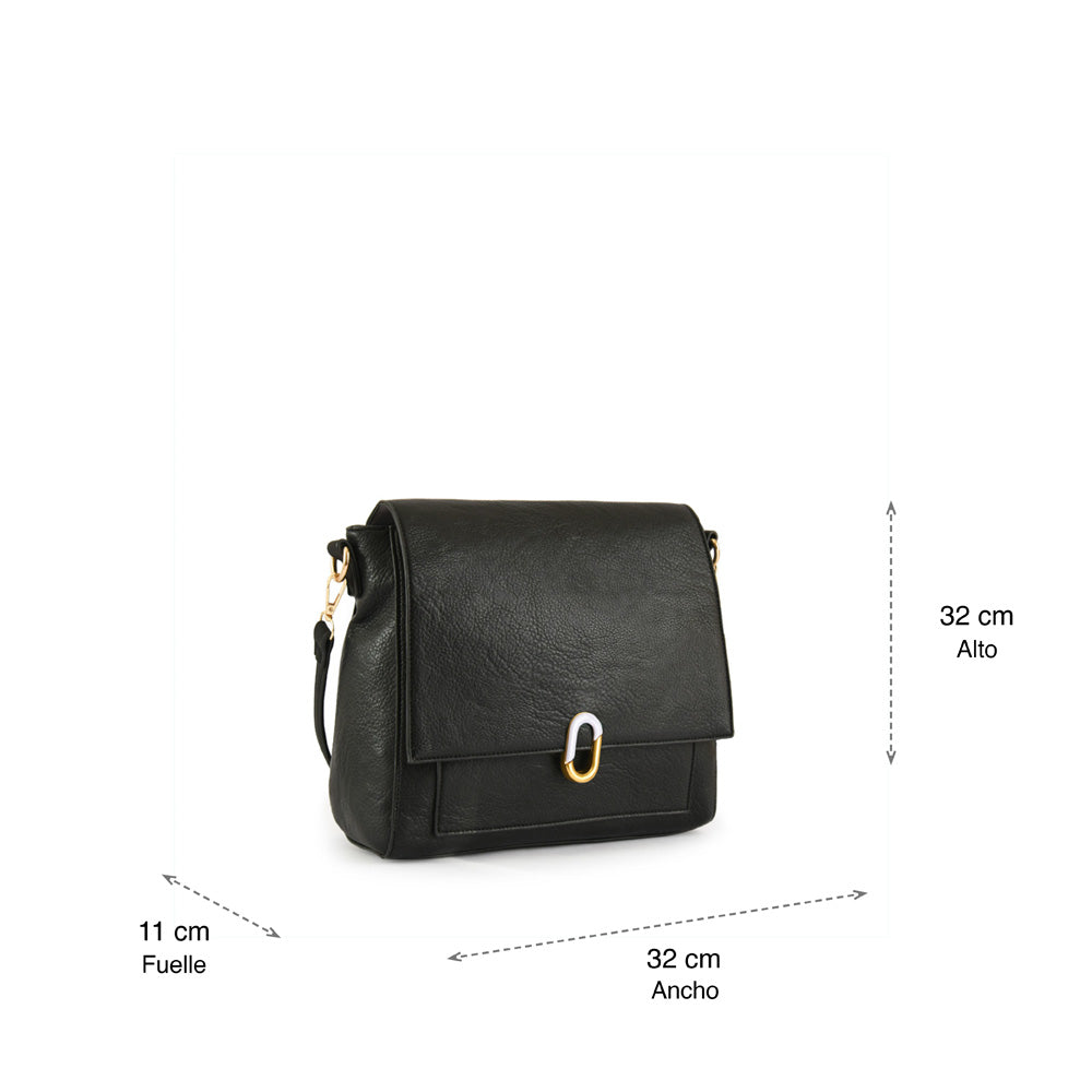 Small Adelaide Crossbody Wallet Black