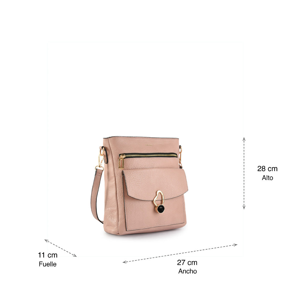 Alice Medium Crossbody Bag Old Pink