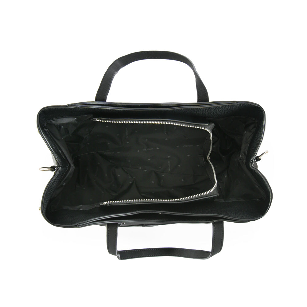 Wallet Two Handles Three divisions Medium Urica Black