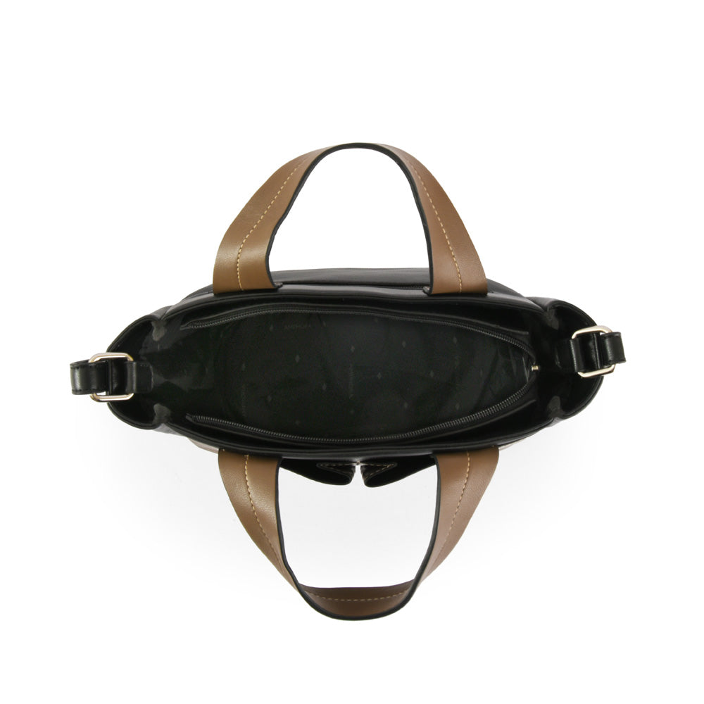 Medium Brisbane Shoulder Bag Black
