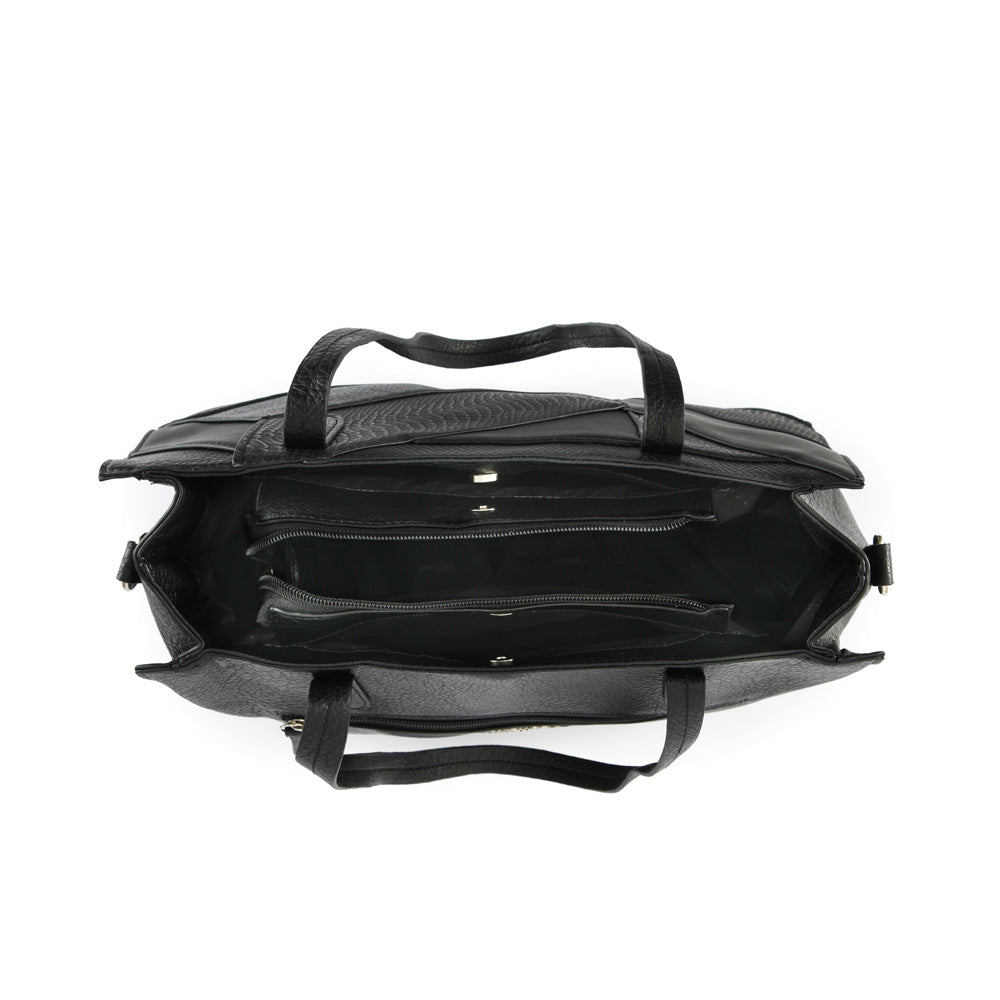 Wallet Two Handles Three medium divisions cicilia black
