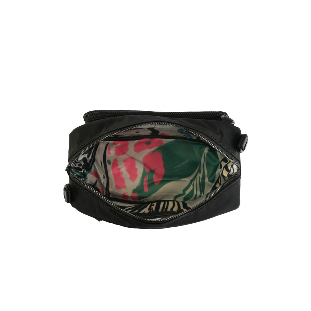 Maria Trinidad Large Shoulder Bag Black