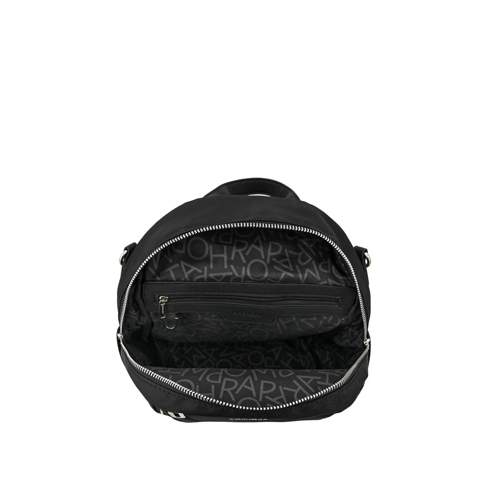 Tessie medium black backpack