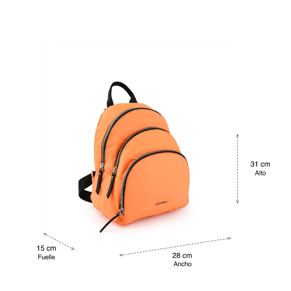 Medium orange bery backpack