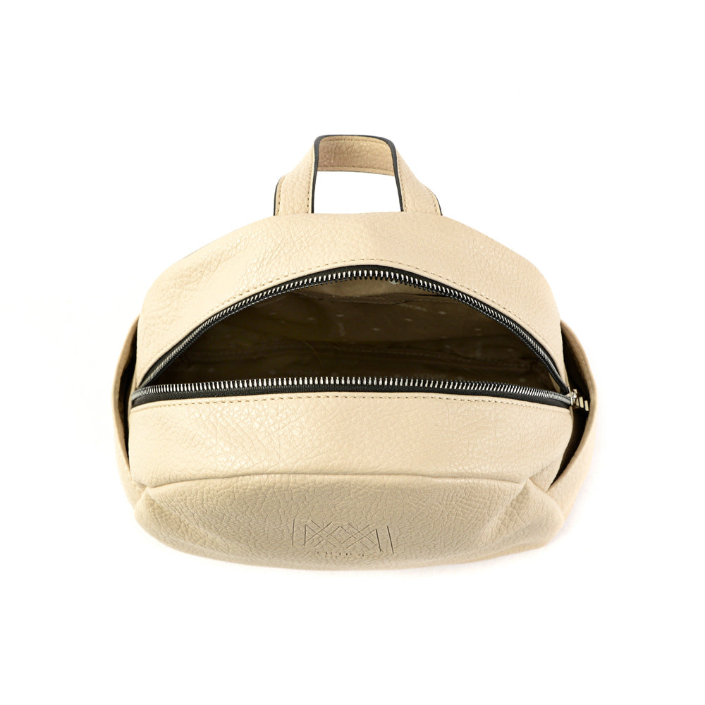 Medium beige beige backpack