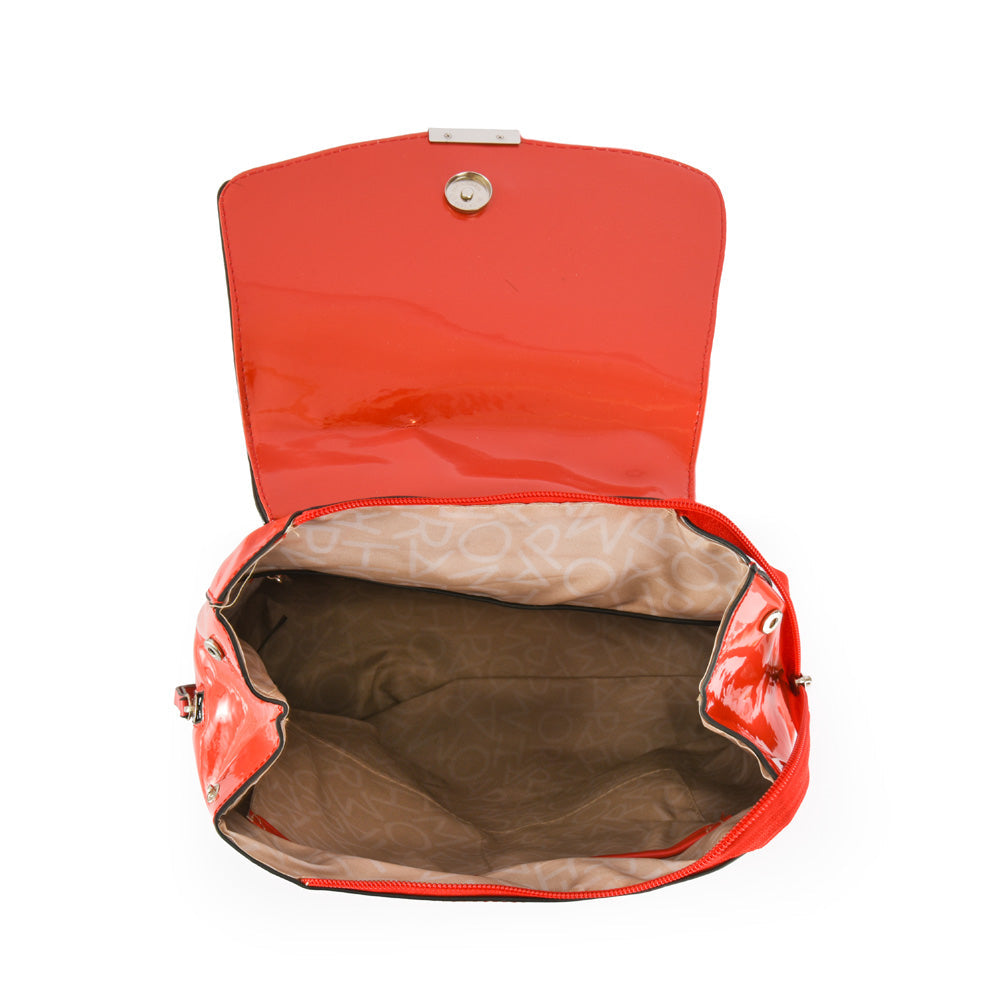 Marilyn backpack with medium coral cover