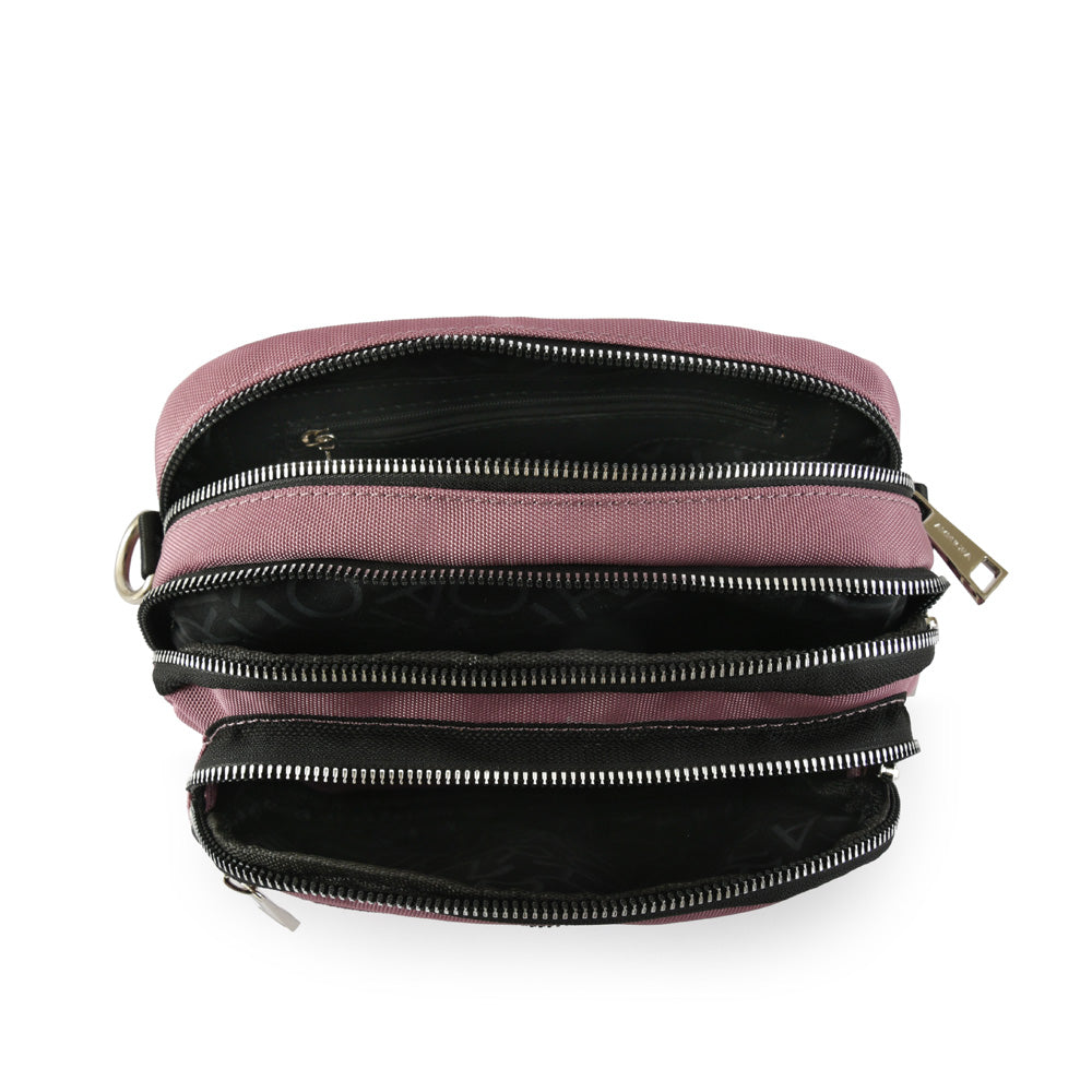 Small Paula Red Crossbody Wallet
