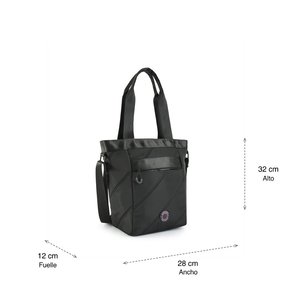 Alsen Large Two Handle Wallet Black