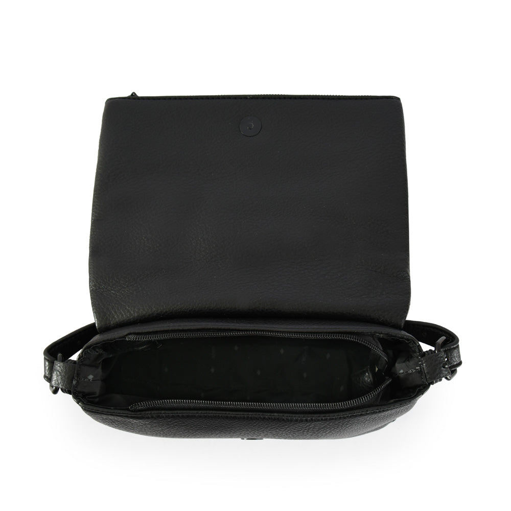 Marci black medium crossbody bag