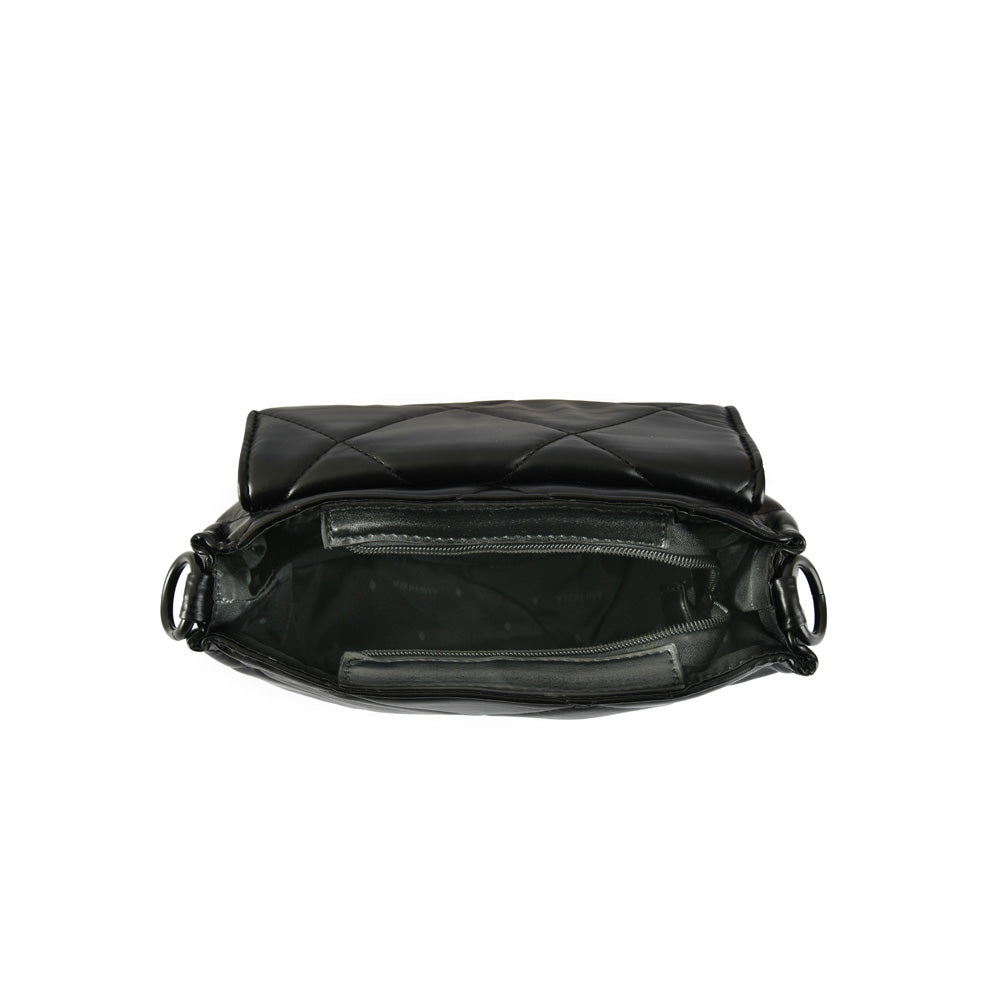 Small black balory crossbody wallet