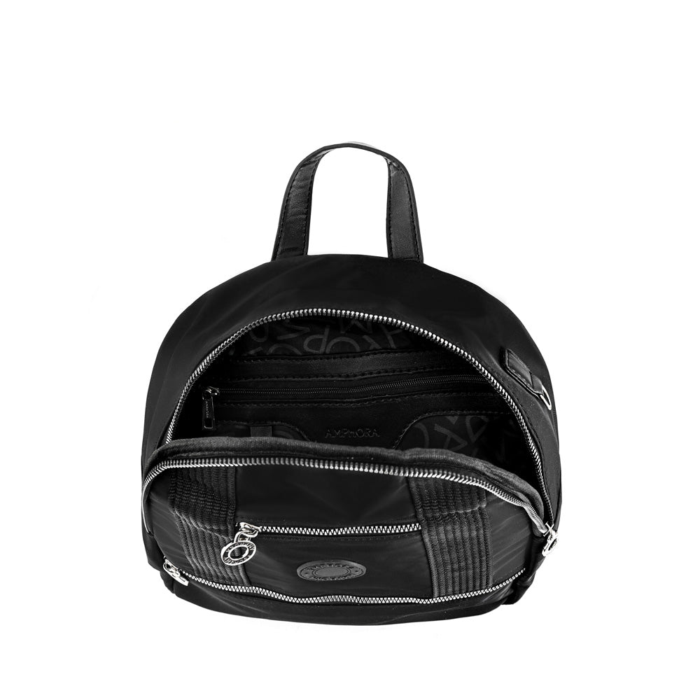 Nevada Medium Black Backpack