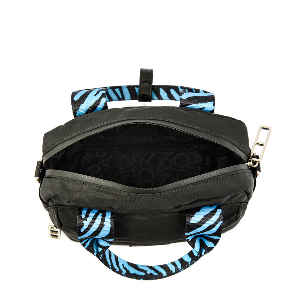 Mannu medium black crossbody bag