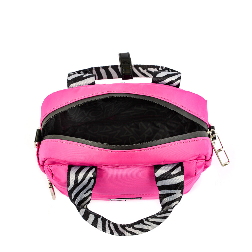 Mannu medium fuchsia shoulder bag