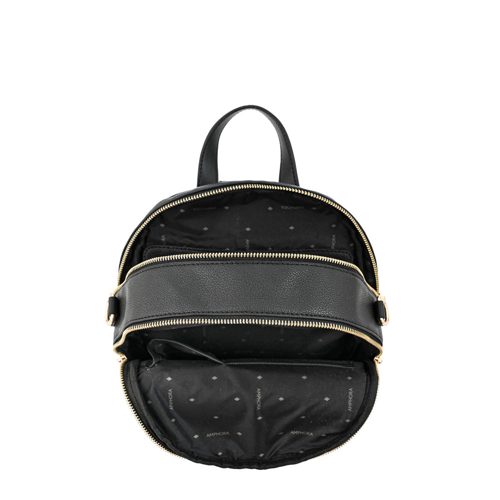 Medium black grace backpack