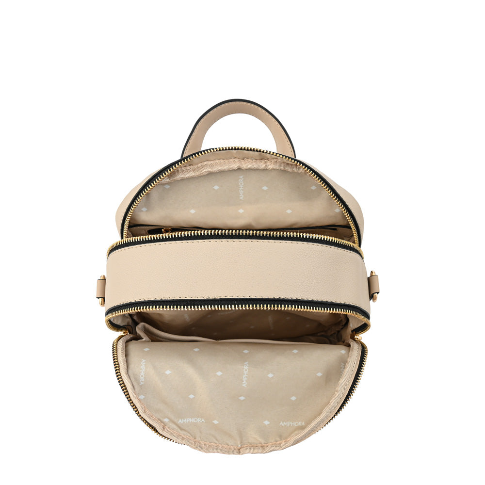 Medium Grace Beige Backpack