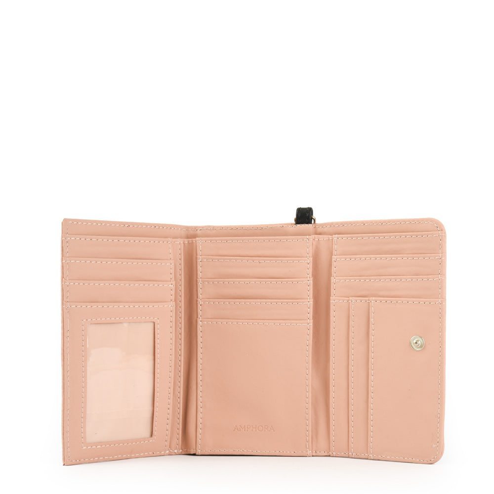 Medium pink Becky wallet