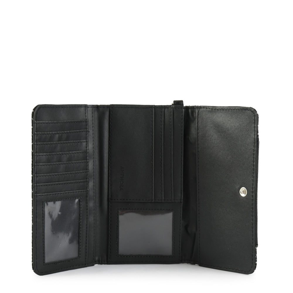 Medium Heritage Wallet Black