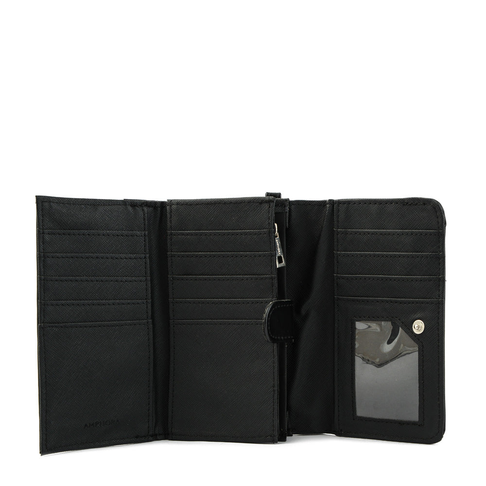 Villazon accordion wallet medium black