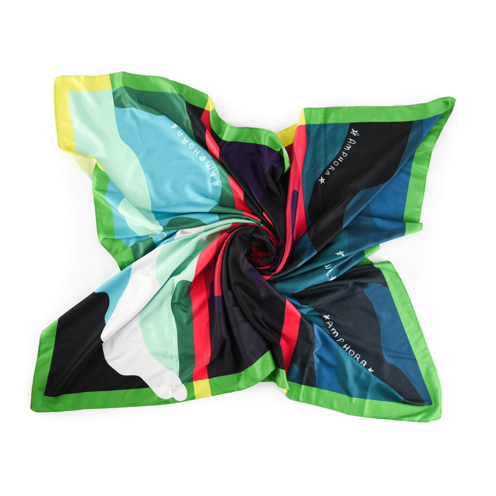 Olive green Elia scarf