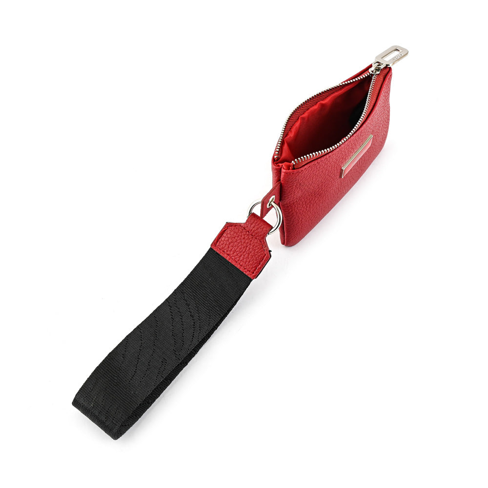 Red sable rectangular purse