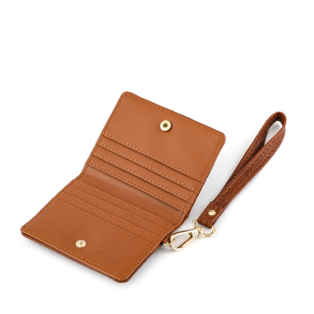 Medium Brown Mariannel Window Card Holder