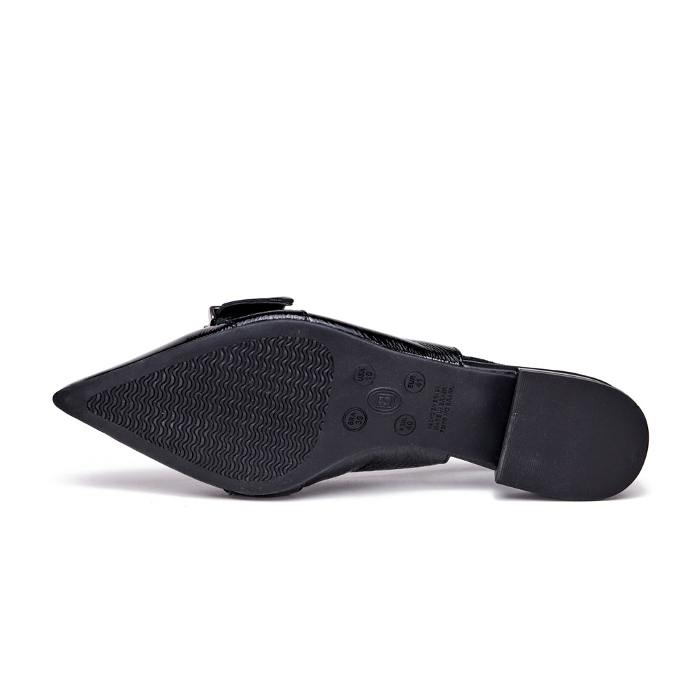 Nelia Black Heel Shoe