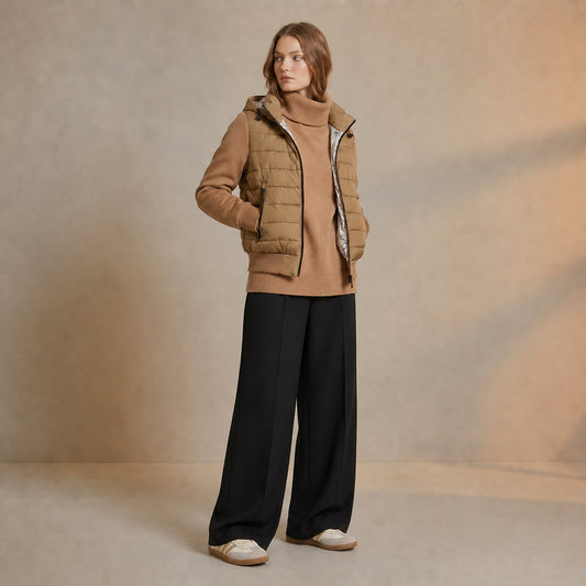 Manuela Olive Green Reversible Jacket