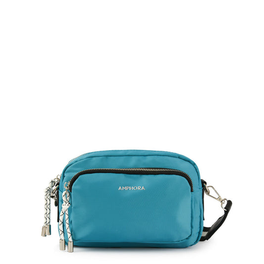 Turquoise Aferdita Small Crossbody Wallet