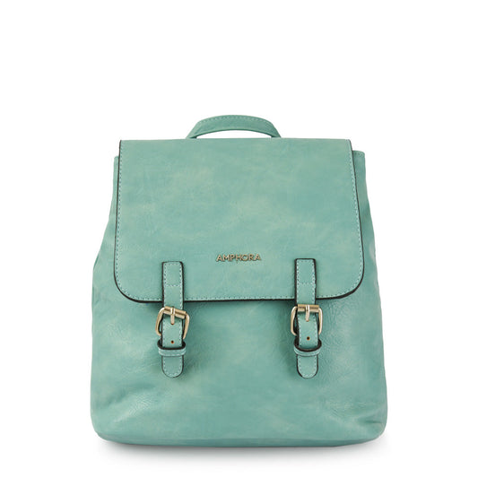 Aimar backpack with medium green aqua lid