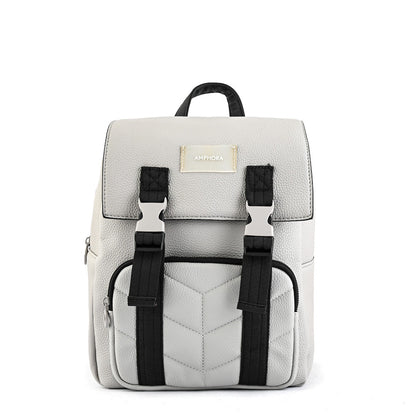 Backpack With Large Lid Arely Gray