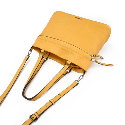 amphora balezi cartera dos asas tres divisiones amarillo